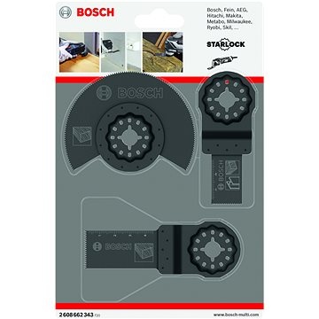 Bosch 3-dielna sada na