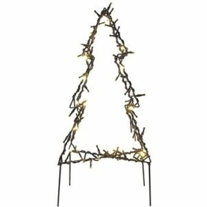 EMOS LED vianočný stromček kovový