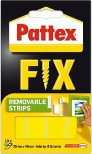 PATTEX FIX - Obojstranné lepiace prúžky