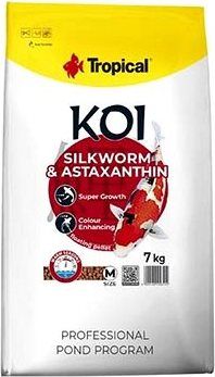 Tropical Koi Silkworm & Astaxanthin Pellet