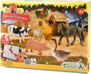 Adventní kalendář-farma a