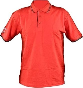 ACI tričko červené s golierom 220