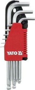 YATO Súprava kľúčov imbus s guličkou