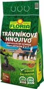 FLORIA Trávníkové hnojivo s odpuzujícím účinkem
