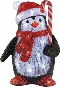 EMOS LED vánoční tučňák
